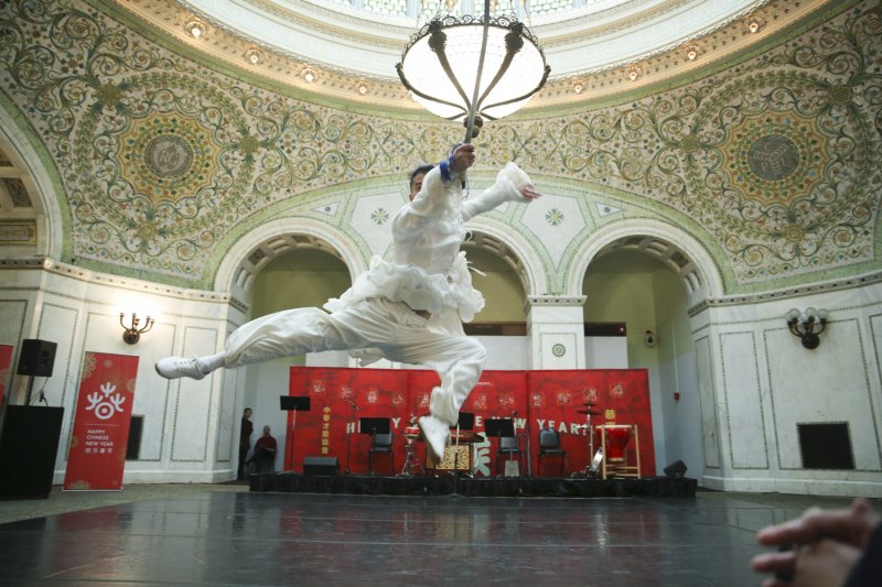 The Chinese New Year Kick Off at the Chicago Cultural Center for the Chinese Fine Arts Society on Monday, February 8, 2016. Photos by Jasmin Shah.