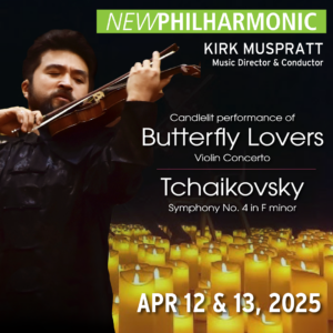 New Philharmonic performs Butterfly Lovers Concerto @ Belushi Performance Hall